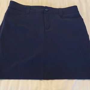 Eddie Bauer navy skort
